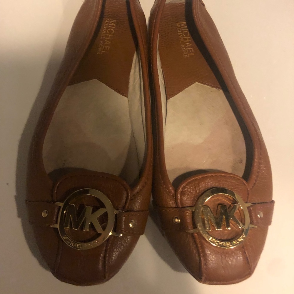 Michael Kors Leather Flats
